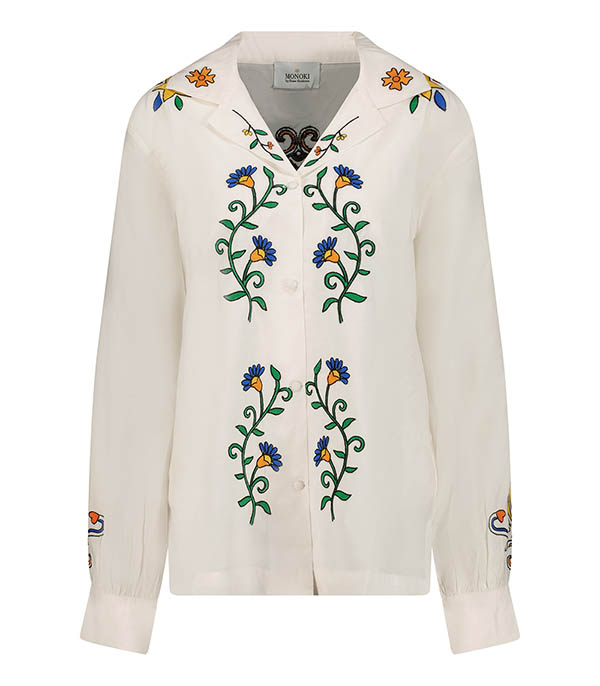 Chemise Mystic Journey White Monoki
