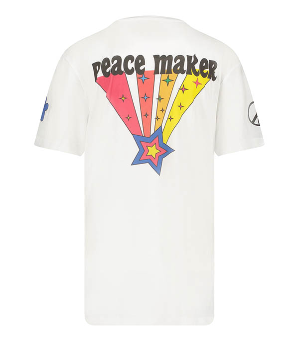 Tee-shirt Peace Maker White Monoki