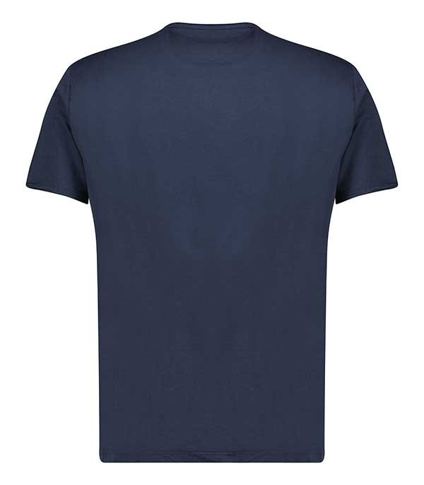 Tee-shirt homme à col rond Bleu  Wool&Co