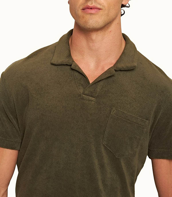 Polo homme Terry Palm Orlebar Brown