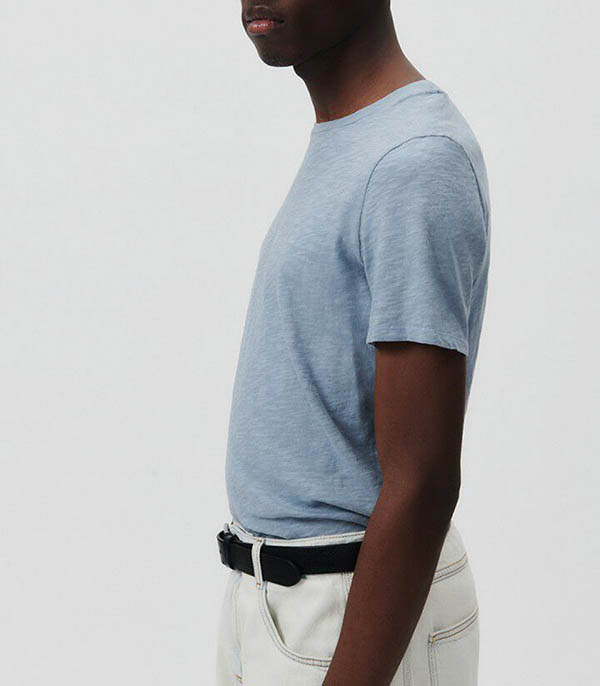 Tee-shirt à manches courtes et col rond homme Bysapick Horizon American Vintage