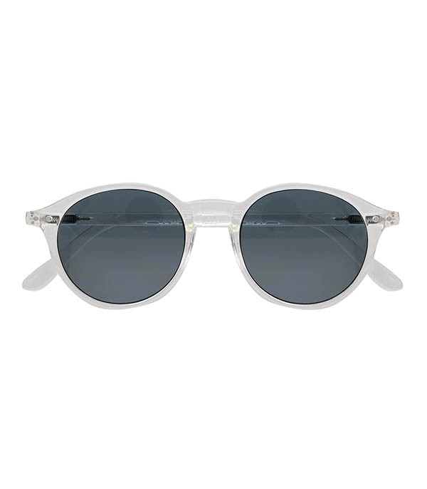 Lunettes de Soleil #D White Crystal Turquoise IZIPIZI