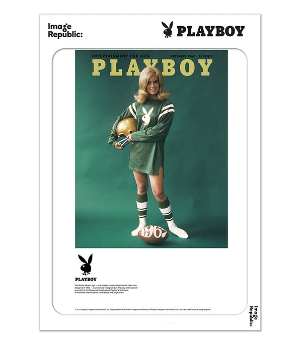 Affiche Playboy Couverture Septembre 1967 56 x 76 cm Image Republic