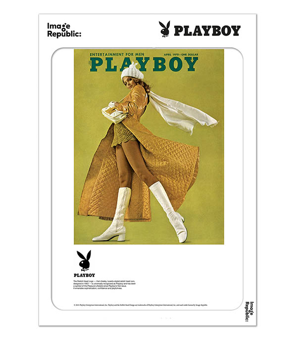 Affiche Playboy Couverture Avril 1970 56 x 76 cm Image Republic