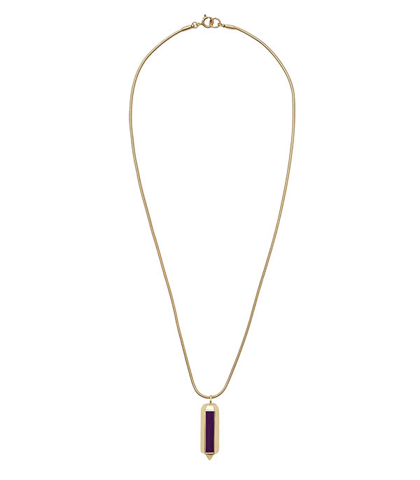 Collier To Dance Plum Isabel Marant