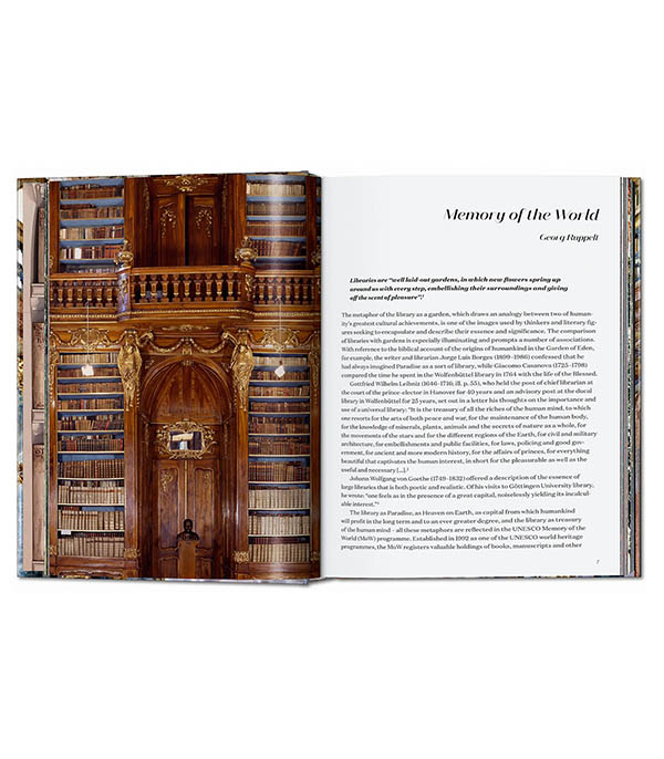 Livre Massimo Listri. The World’s Most Beautiful Libraries. 40th Ed. Taschen
