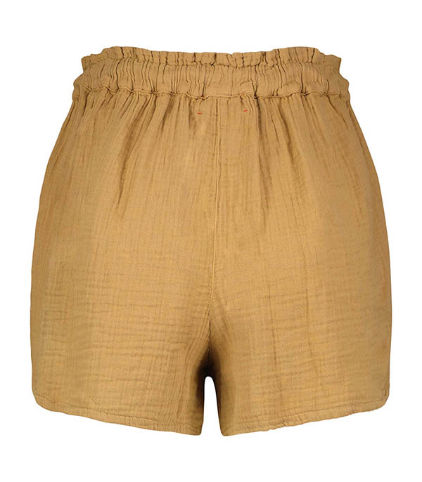 Starla shorts in Khaki cotton gauze Xirena
