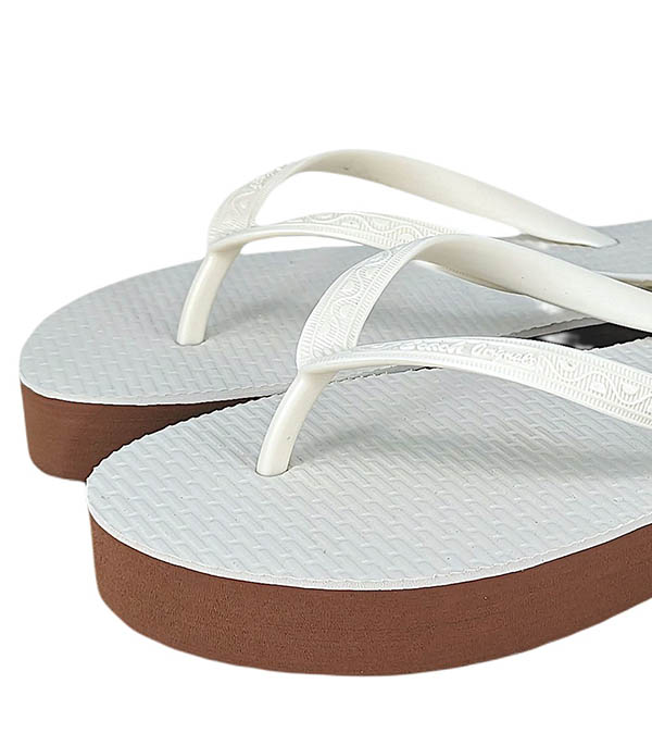 Tongs Flatform Fleur de Tiaré Beach Originals