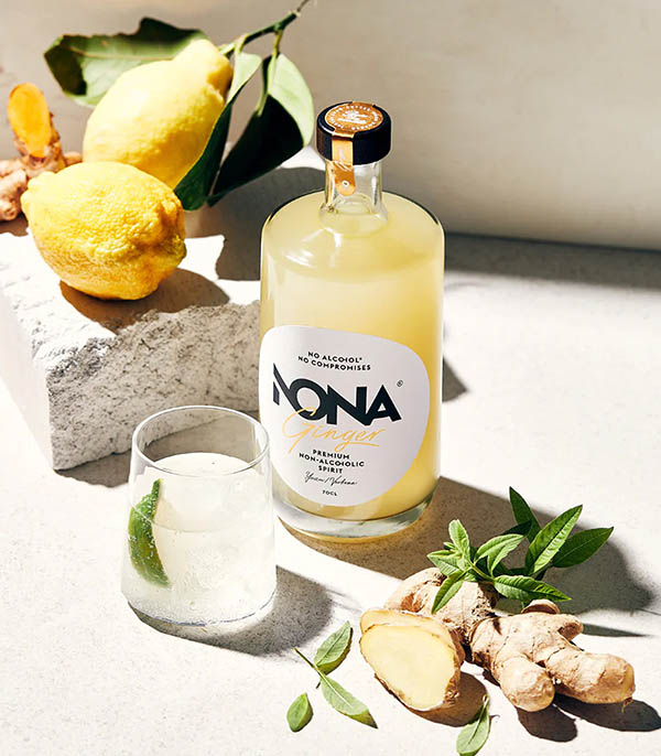 Alcohol-free spirits Nona Ginger 70cl Nona Drinks