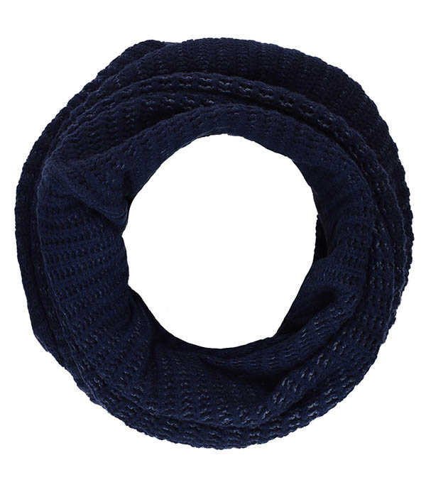 Midnight wool and cashmere scarf Avant Toi