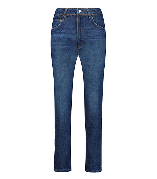 Clyde Washed Blue Jeans Anine Bing