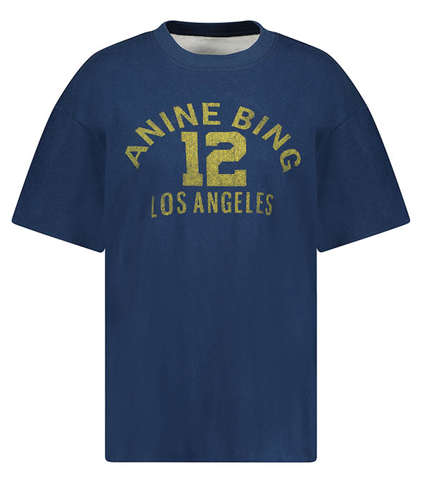 Tee-shirt Toni Réversible Washed Navy/Off White Anine Bing