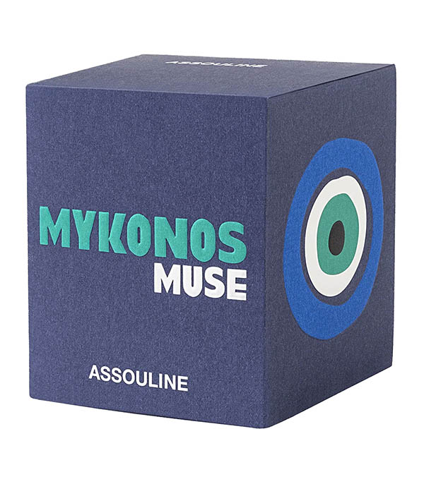 Mykonos Muse scented candle Assouline