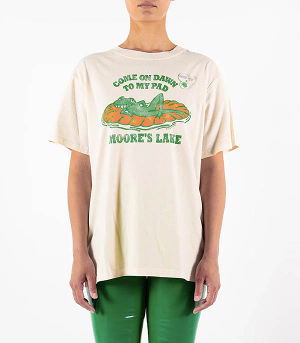 Trucker Lake Natural T-shirt Newtone