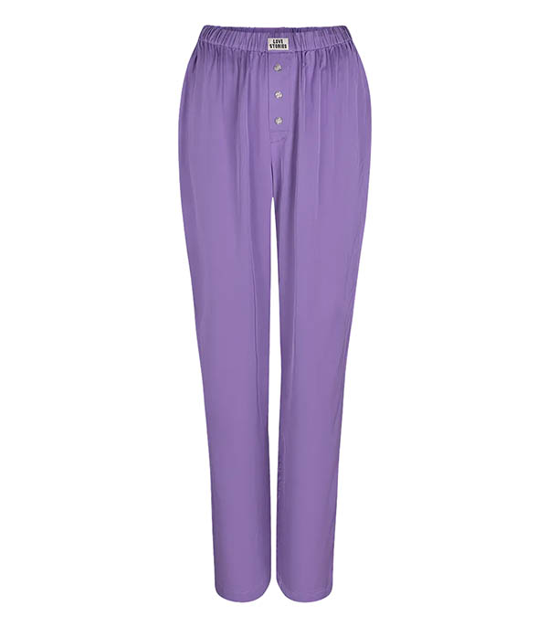Pantalon de Pyjama James Long Purple Love Stories