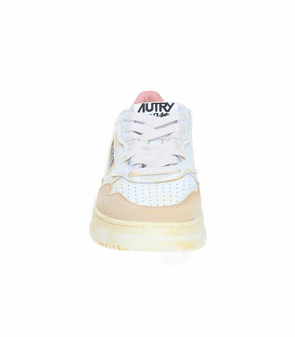 Sneakers Medalist Low Super Vintage White Yellow and Sashimi Autry