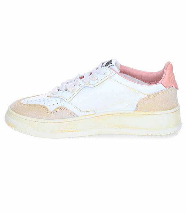 Sneakers Medalist Low Super Vintage White Yellow and Sashimi Autry