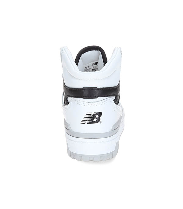 Sneakers 650 White and Black Hi-Tops New Balance