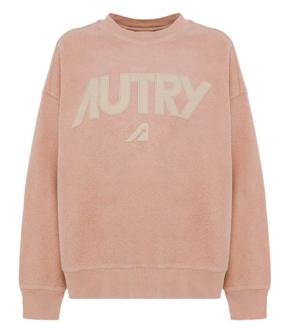 Sweat-Shirt Col Rond Amour Rose Autry