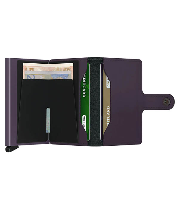 Porte-Carte Miniwallet Matte Dark Purple Secrid