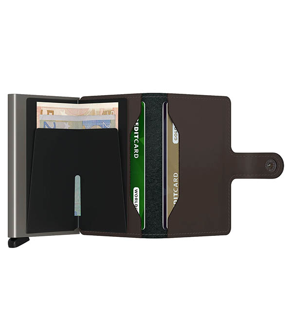 Miniwallet Matte Truffle Card Case Secrid