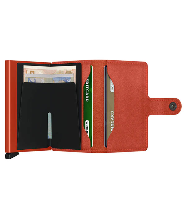 Original Orange Miniwallet Card Case Secrid