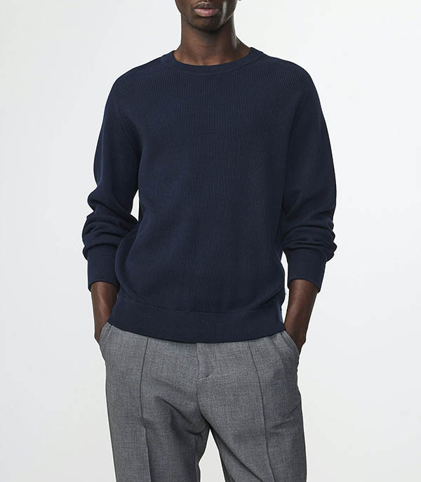 Men's sweater Kevin Navy Blue NN07