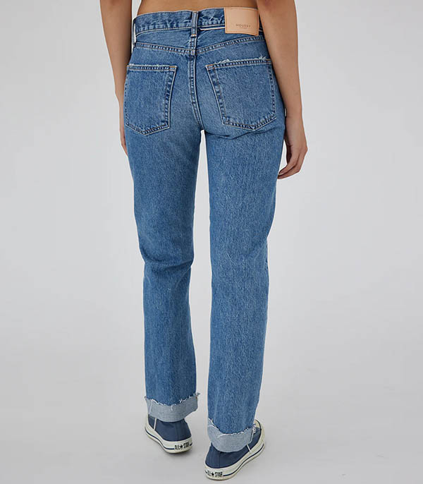 Seagraves Straight Light Blue Jeans Moussy Vintage