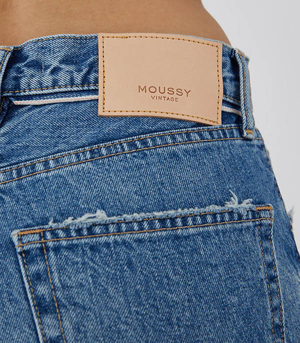Seagraves Straight Light Blue Jeans Moussy Vintage