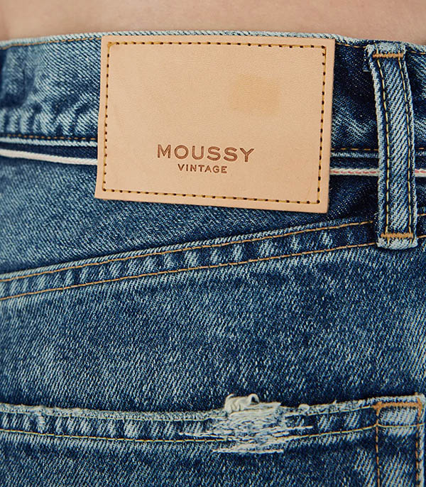 Sundow Straight Blue Jeans Moussy Vintage