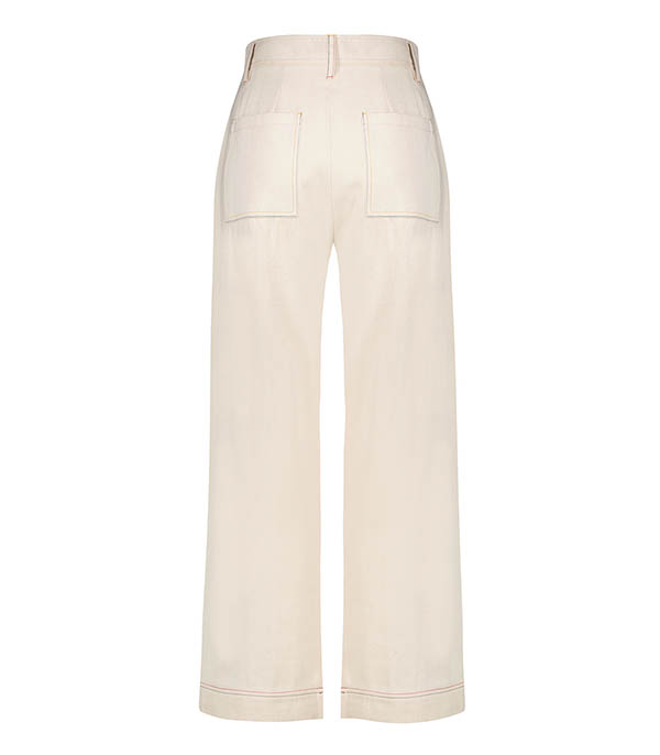 Miti pants color Off White Mii