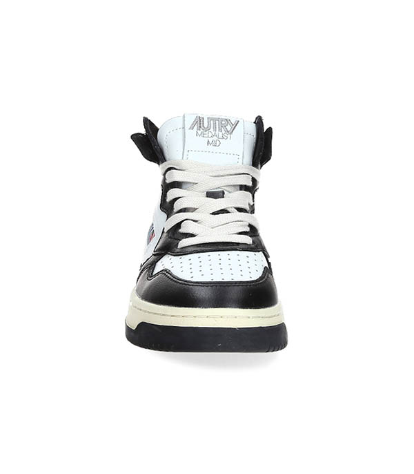 Sneakers Medalist Mid White and Black Autry