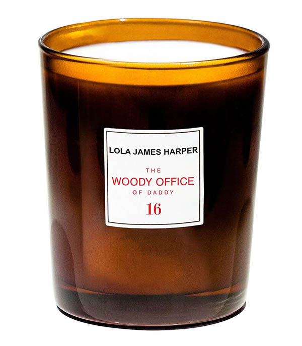 Bougie #16 The Woody Office 190g Lola James Harper