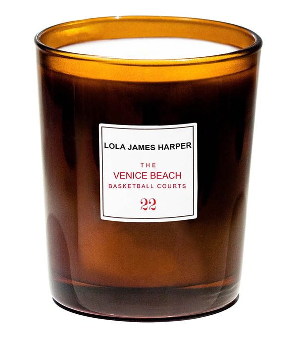 Candle #22 The Venice Beach Basketball Courts 190g Lola James Harper