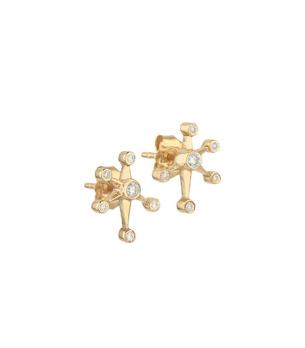 Constellation Diamonds earrings Céline Daoust