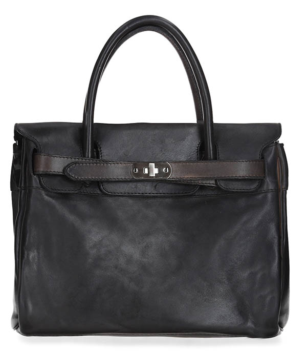Central Park bag in black leather Numero 10