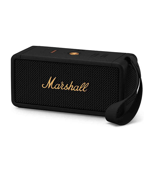 Middleton Black and Brass Bluetooth speaker Marshall