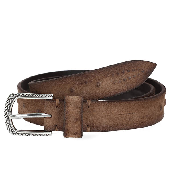Brown Leather Belt x Jane de Boy Puntovita & Arsenice