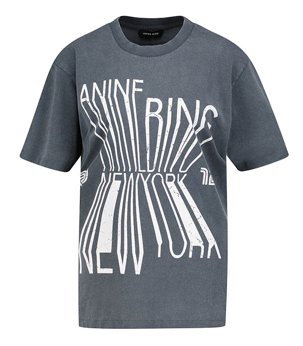 Colby Bing New York Black T-shirt Anine Bing