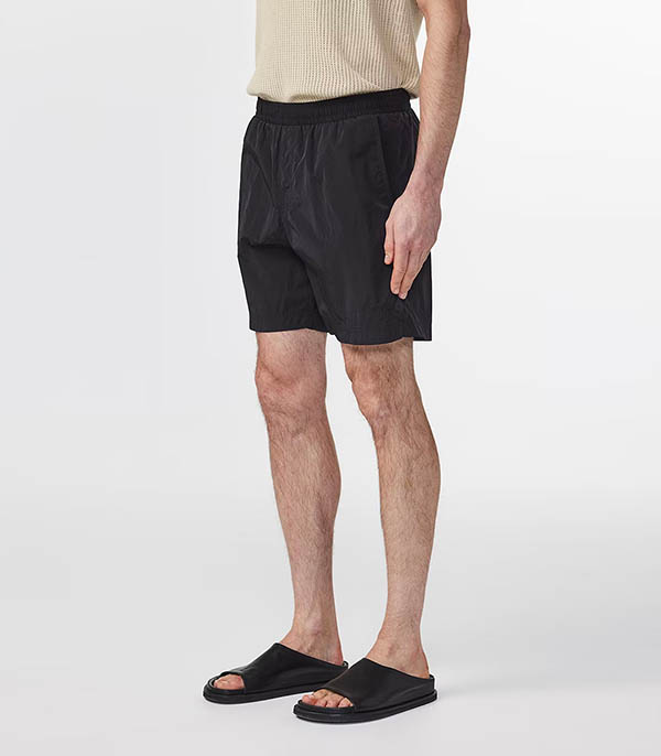 Men's Warren 1442 Black Swim Shorts NN07