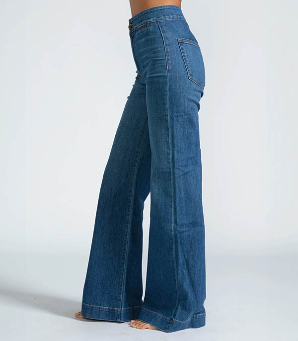 Brighton Wide Leg Jeans Mercury ASKK NY