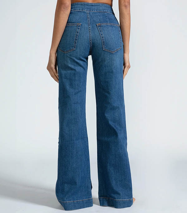 Brighton Wide Leg Jeans Mercury ASKK NY