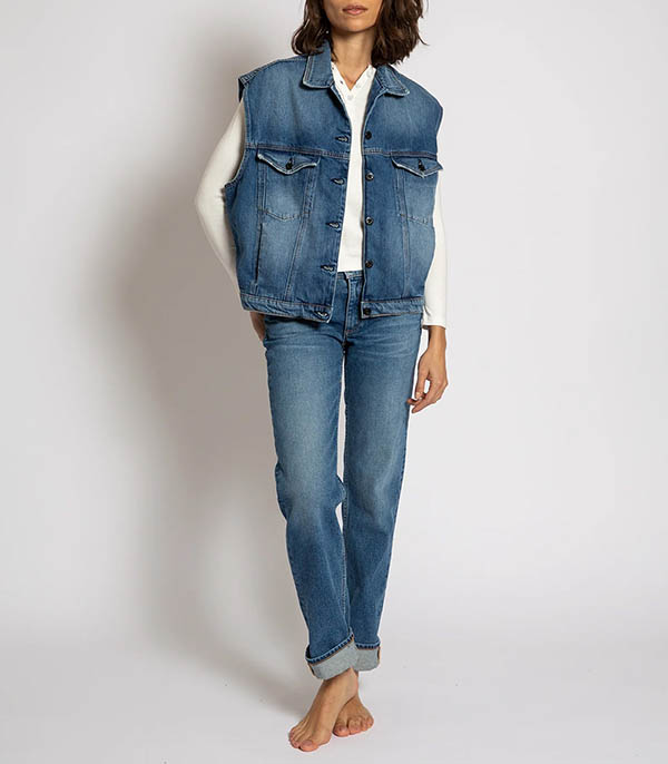 Bogart ASKK NY Sleeveless Denim Jacket