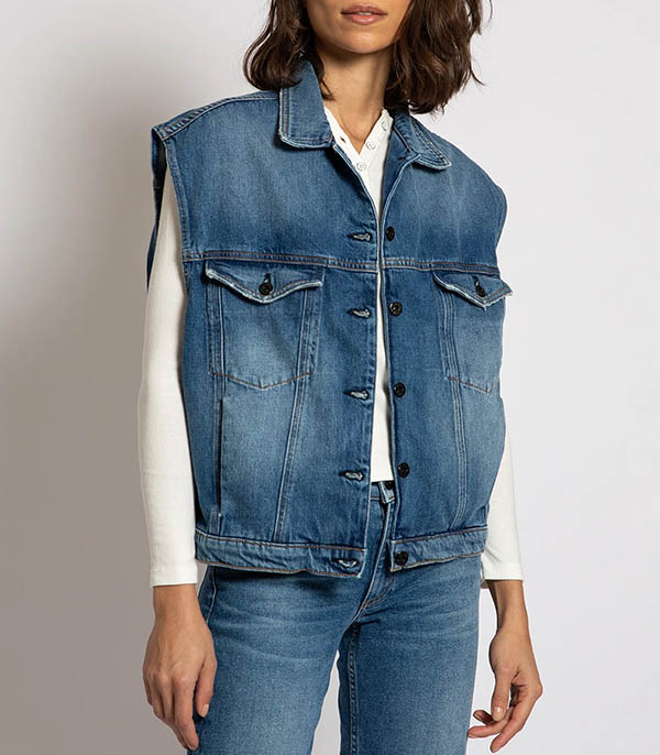 Bogart ASKK NY Sleeveless Denim Jacket