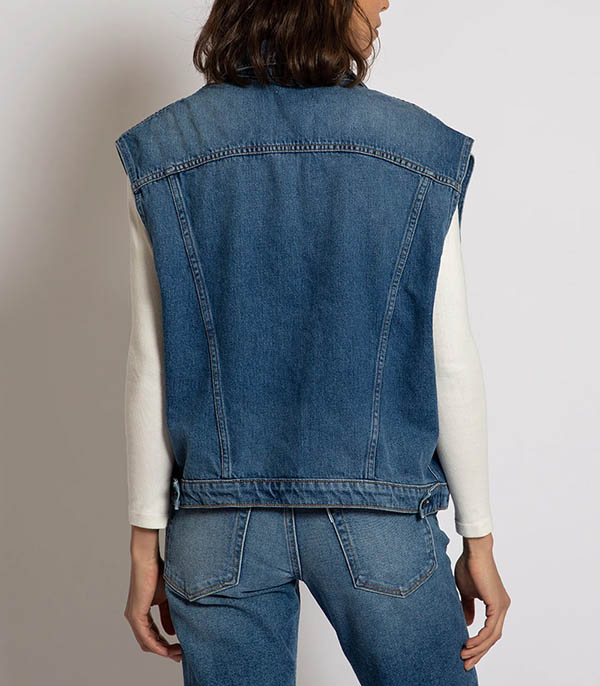 Bogart ASKK NY Sleeveless Denim Jacket