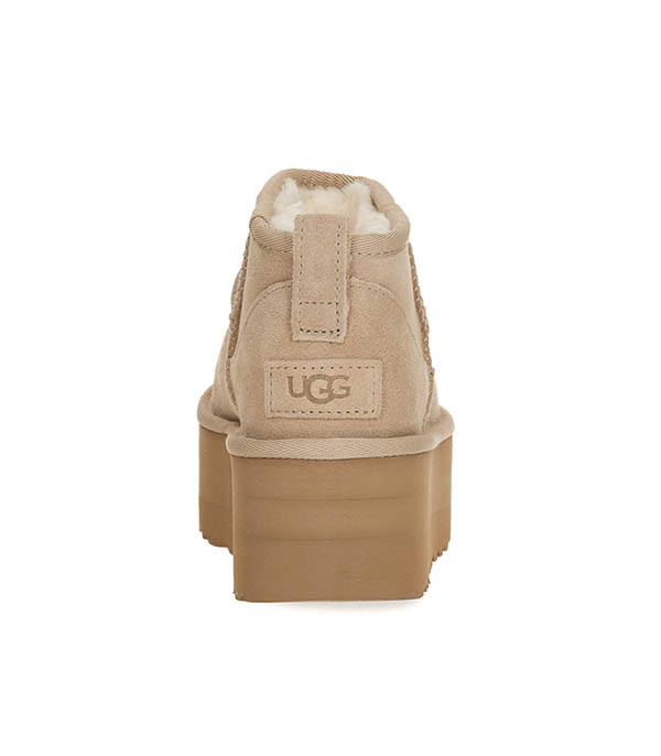 Classic Ultra Mini Platform Suede Sand UGG® Boots