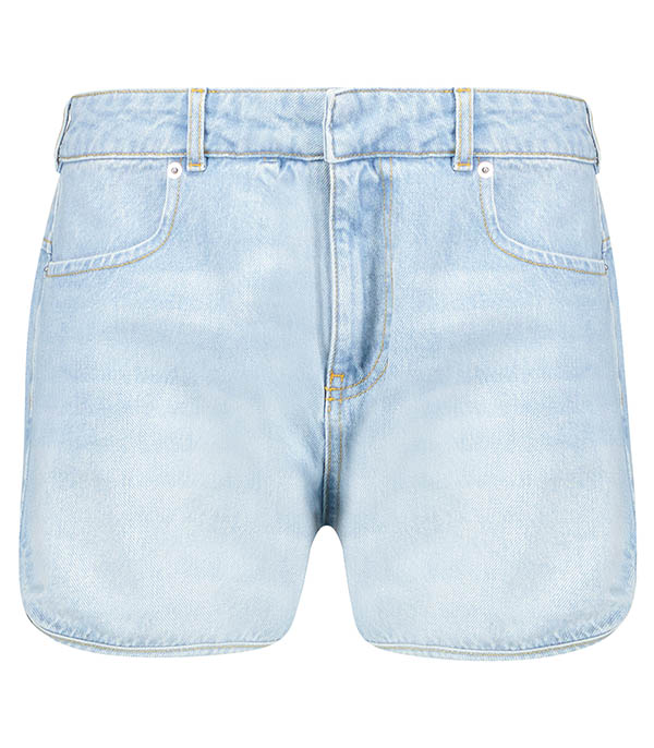Light Blue Jean Shorts HAPPY HAUS
