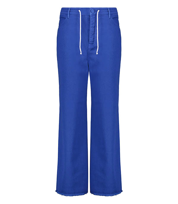 Pantalon Oversize Bleu Klein HAPPY HAUS - Taille 38