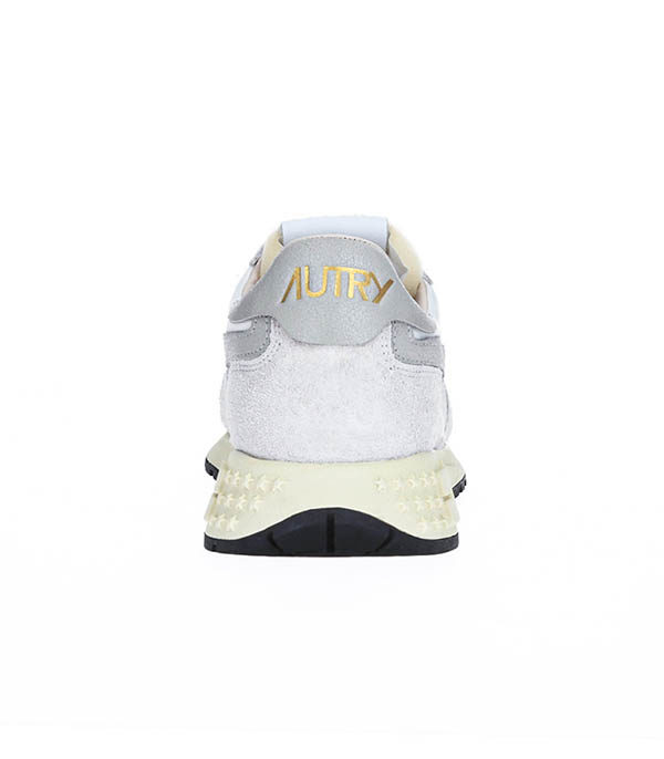 Sneakers Reelwind Nylon and White Suede Autry