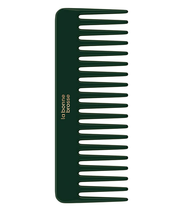 Emerald Green Detangling Comb La Bonne Brosse